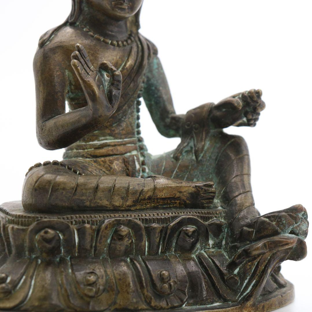 古銅 チベット仏像 仏教美術　V216　1F14D