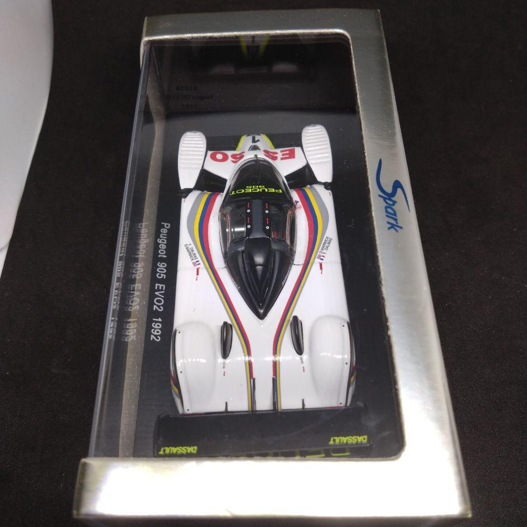スパーク 1/43 プジョー 905 エボ2 1992 SWC マニクール