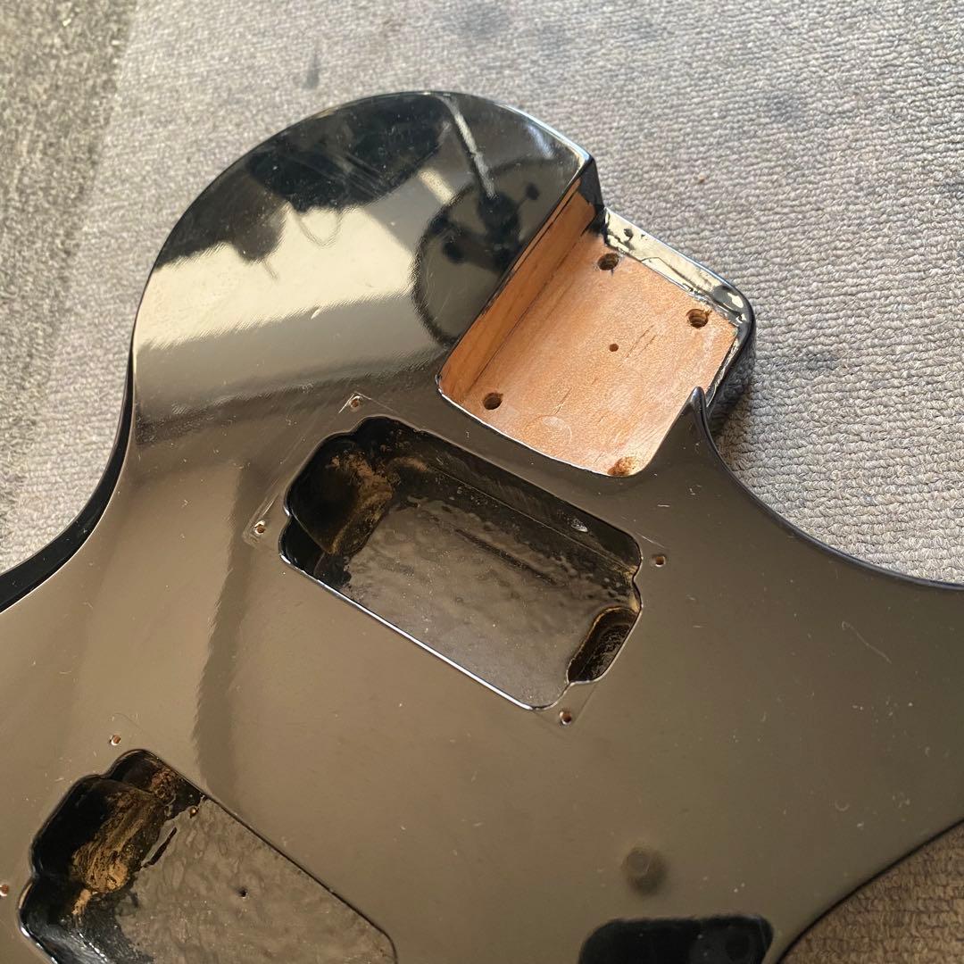 BURNY レスポールボディ ブラック フェルナンデス FERNANDES