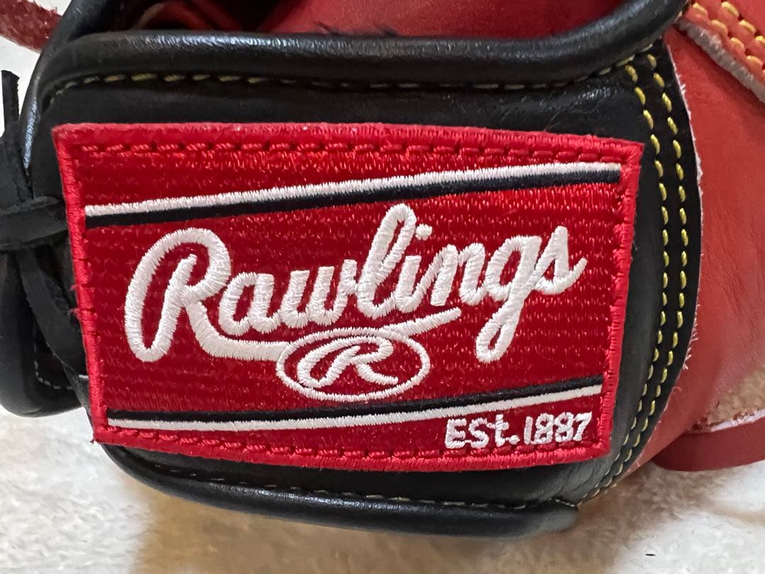 ローリングス 硬式用 グローブHOH R2G 内野手用 赤 レッド