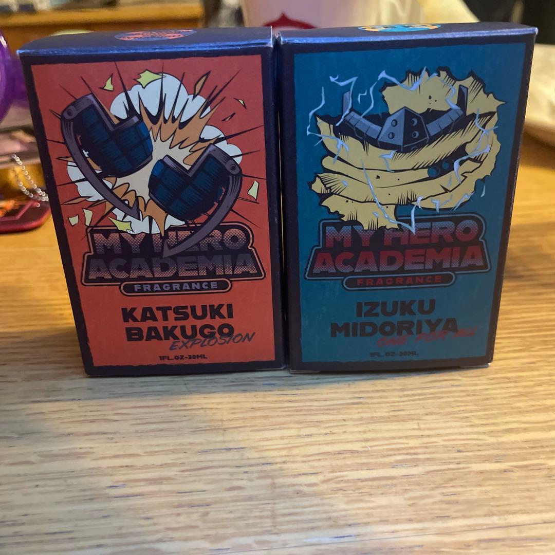 僕のヒーローアカデミア 爆豪勝己　緑谷出久香水セット
