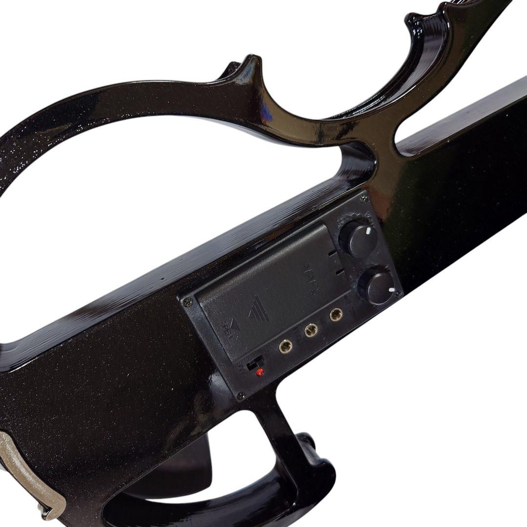 美品！サイレント バイオリン エレキ ヴァイオリン ケース付き HVPV-30