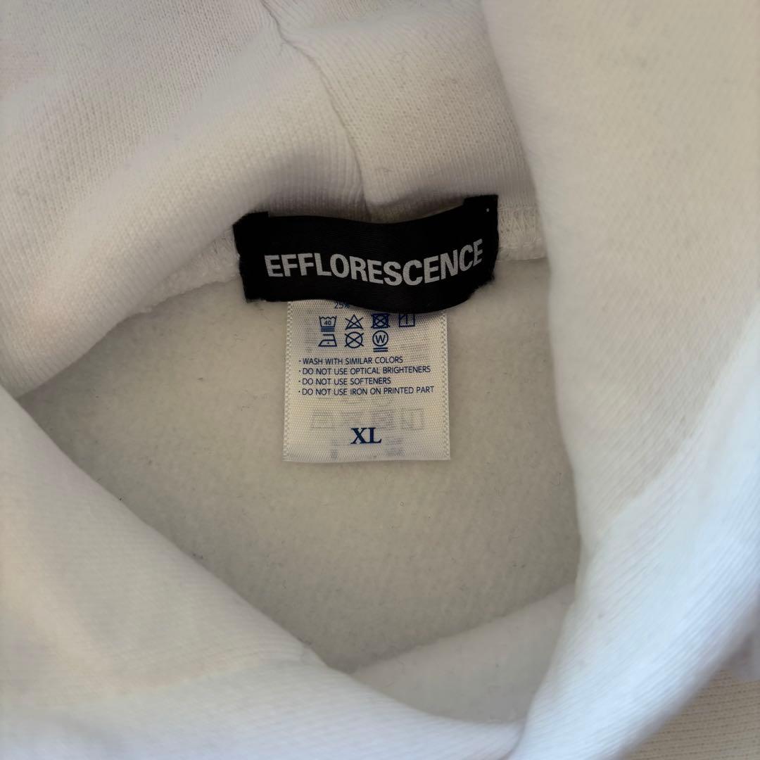 エフロレエッセンス EFFLORESCENCE 裏起毛 パーカー XL