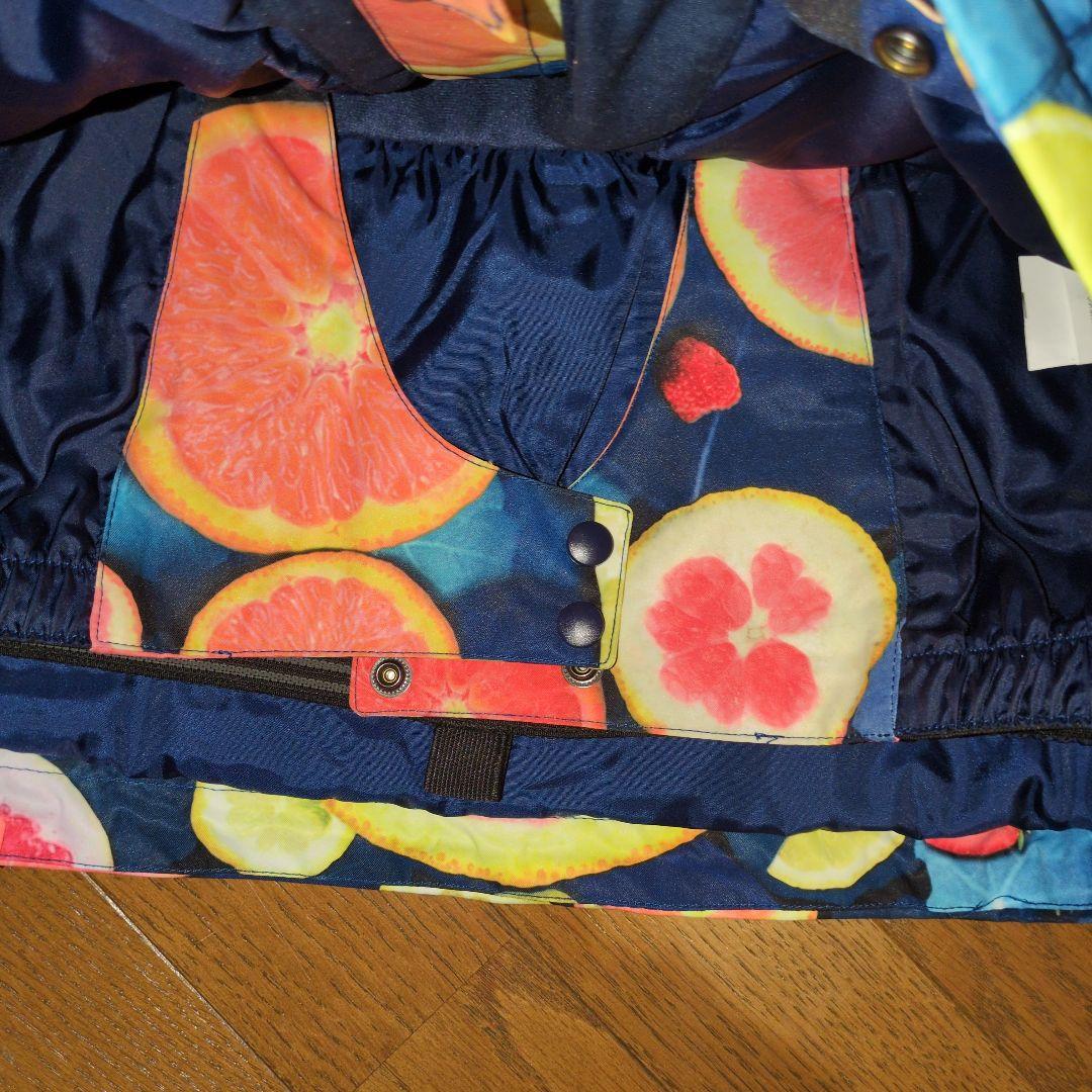 ROXY　スノボウェア　上下セット　Ｍ　フルーツ柄　　　ピンク