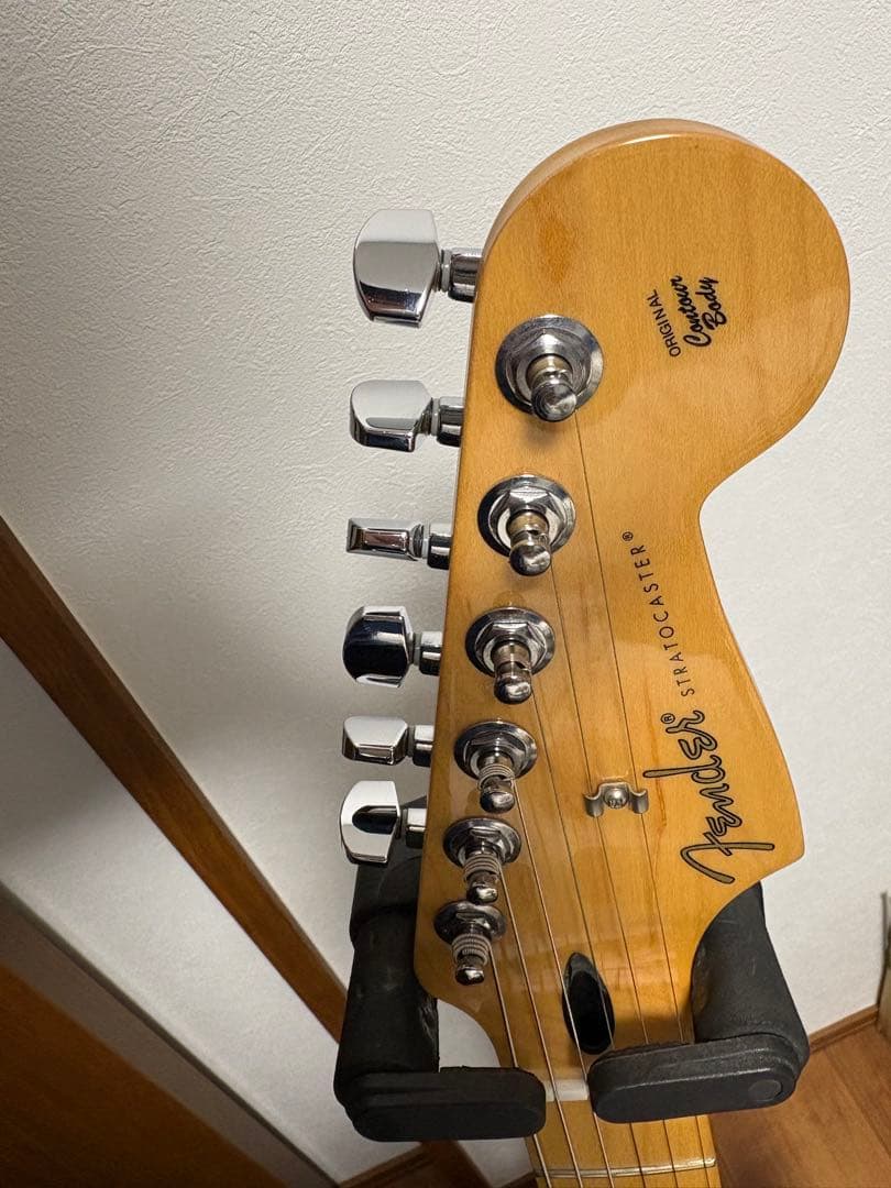 ギター fender player stratocaster black