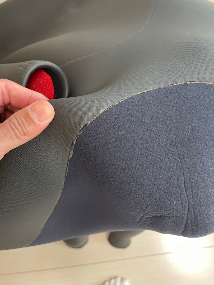 メローウエットスーツ　セミドライ5×3ミリ　XL既製サイズ　サーフィン