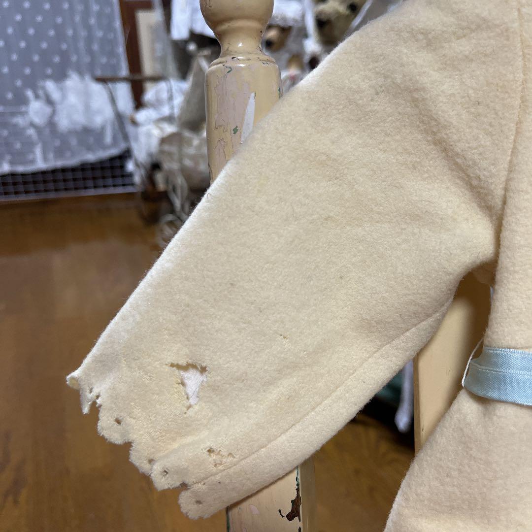 アンティーク　ベビーケープドレス　素材　リメイク