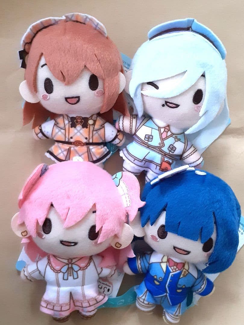 プロセカ　ふわぷち マスコット　サンリオ　モモジャン　全4種セット　ぬいぐるみ