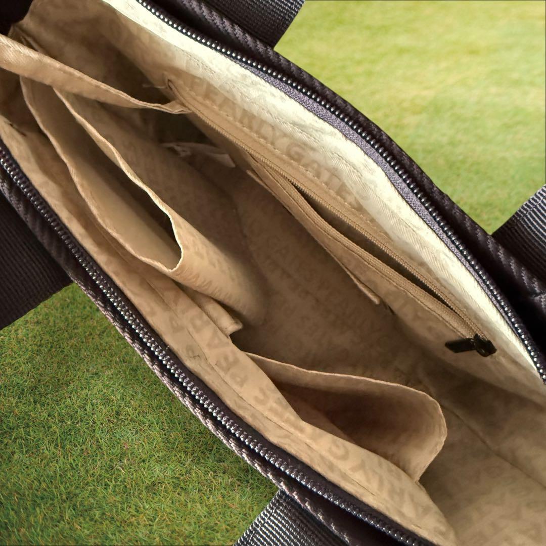 現行モデル　パーリーゲイツ　カートバッグ　トート　ハンドバッグ　黒　ベージュ