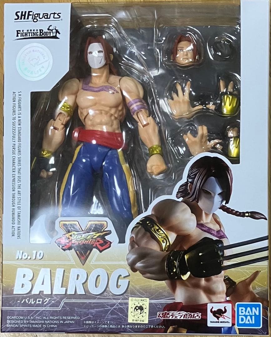 【新同美品】S.H.Figuarts バルログ　ストリートファイターＶ