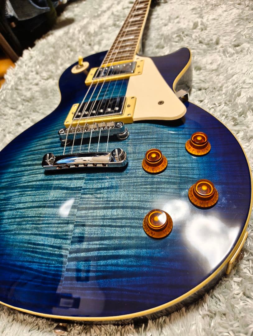 エピフォンレスポールスタンダード　2004年製　ブルーバースト