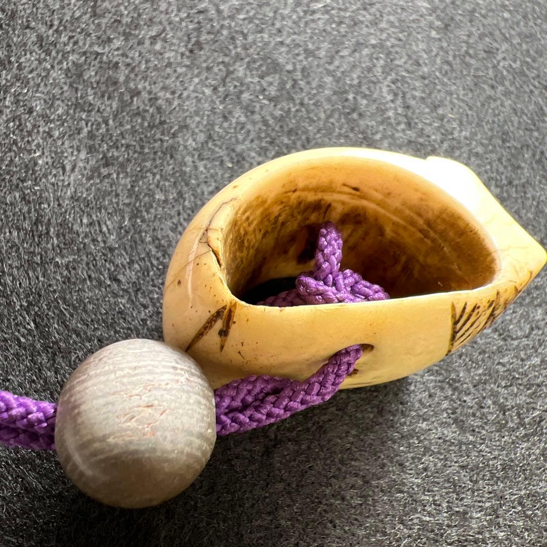 江戸時代　鶴蒔絵印籠、根付　70g 東Y8-0122☆2Fトコカ