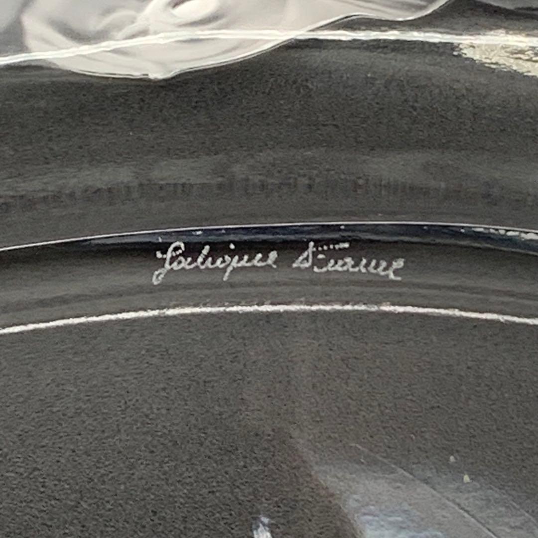 希少！ルネ・ラリック アンティーククリスタルガラスディッシュプレート　鯉模様　魚