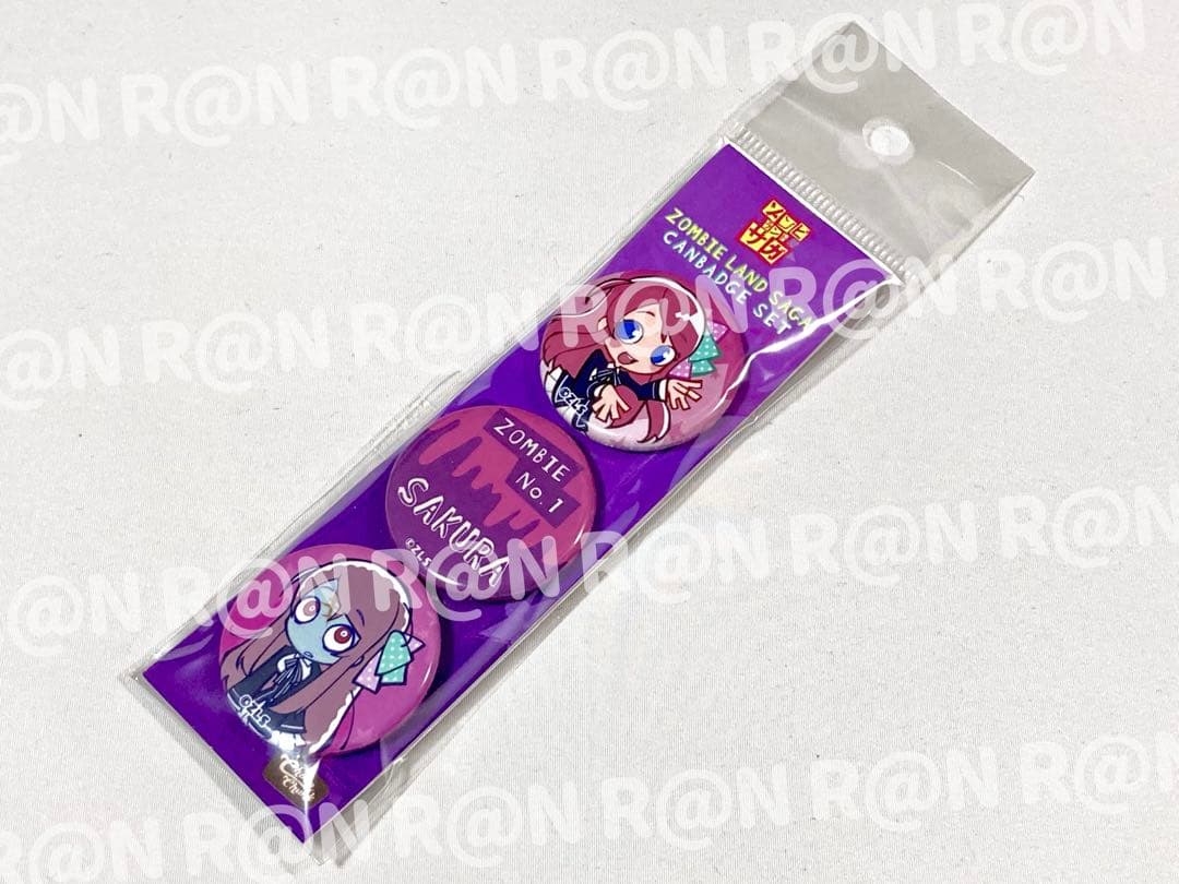 ゾンビランドサガ EMPTY / エンプティ デフォルメ缶バッジ 源さくら