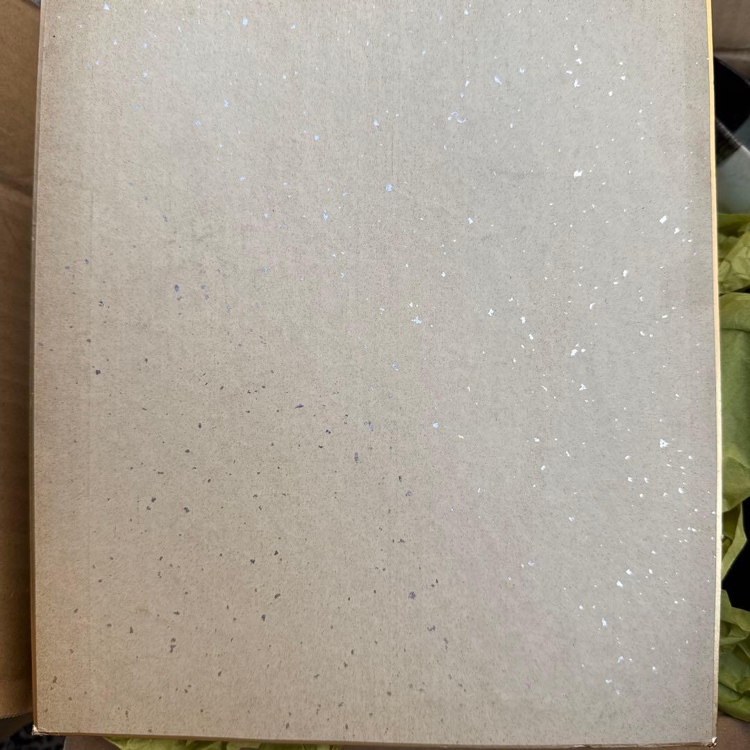 1☆オペラ歌手　田谷力三　自筆色紙　1982