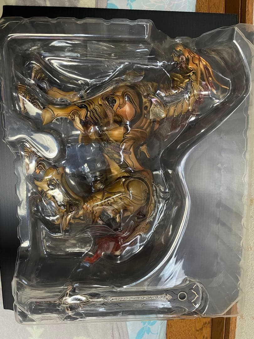 黄金騎士ガロ 冴島鋼牙　魔導馬ゴウテン　竜陣ガロ　パーツセット