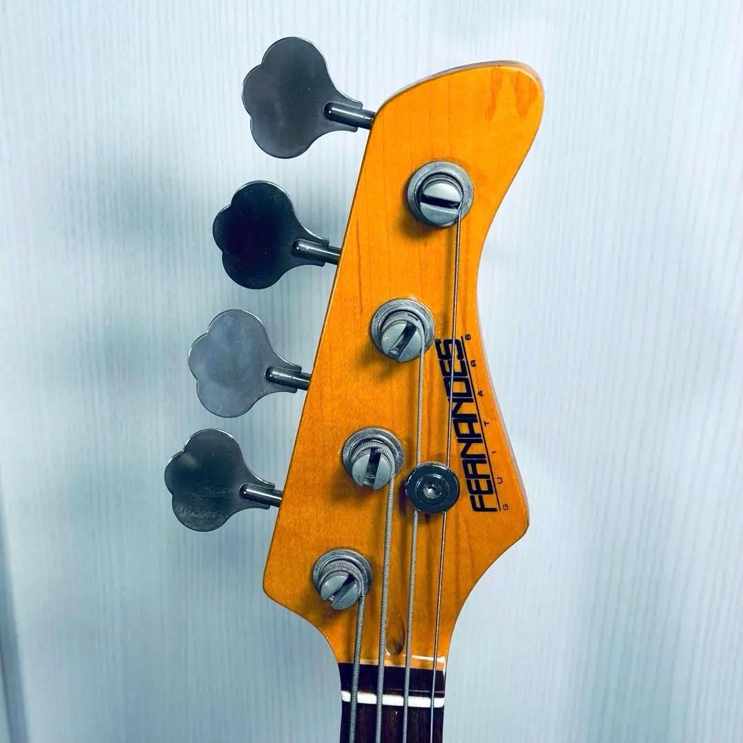 FERNANDES フェルナンデス RJB-380 エレキベース 赤 JB