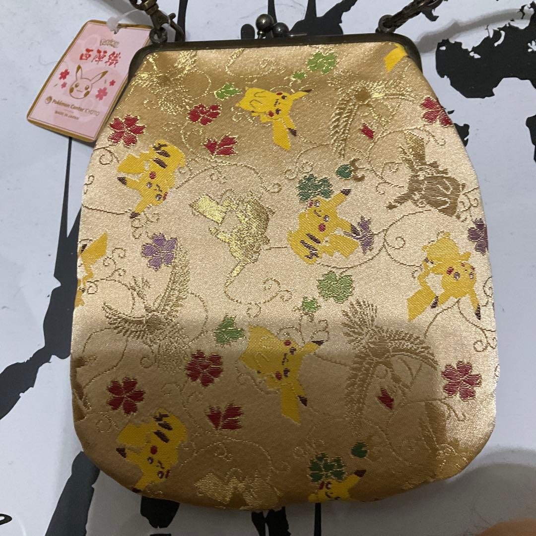 ポケモン京都　西陣織ポシェット金