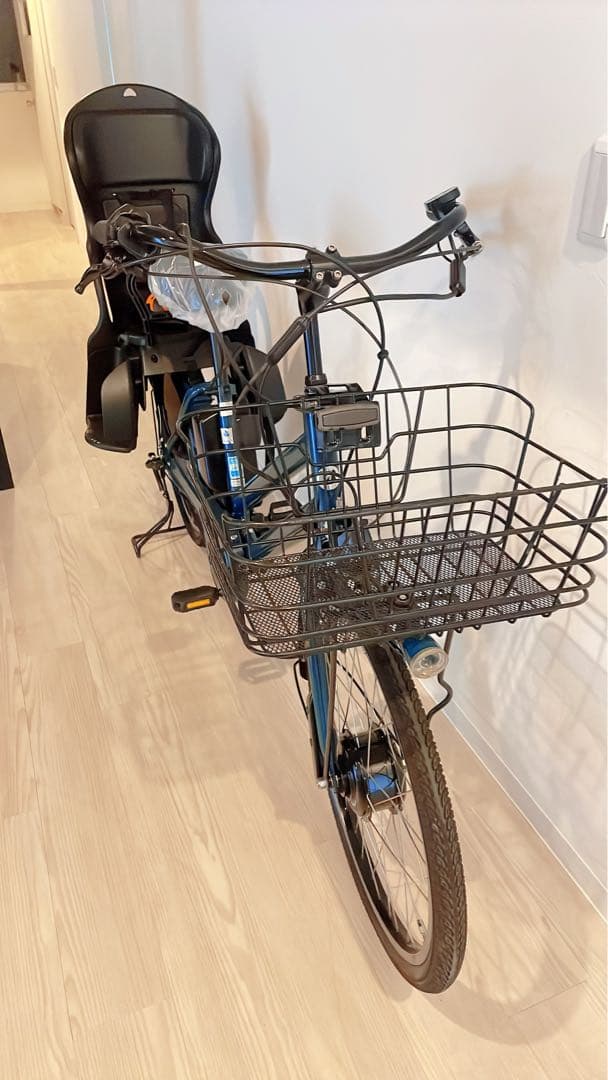 BRIDGESTONE24/20インチ電動アシスト自転車-ブルー,一体型3段変速