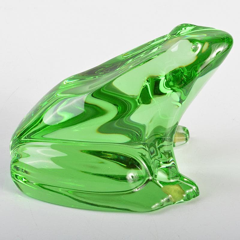 Baccarat　バカラ　カエル　置物　ペーパーウェイト　Y　R6977