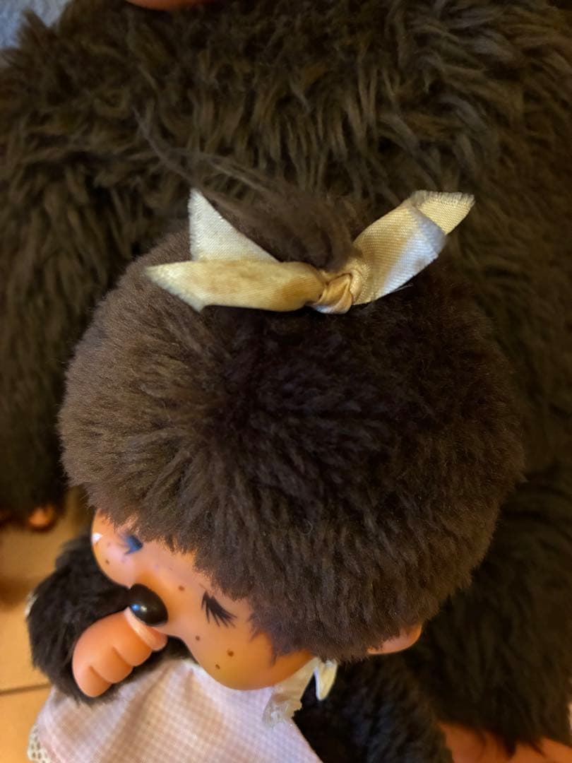 大きな　モンチッチ　青い目 昭和レトロ　1974 セキグチ　レア　希少