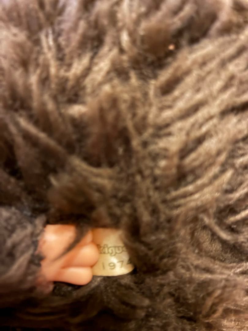 大きな　モンチッチ　青い目 昭和レトロ　1974 セキグチ　レア　希少