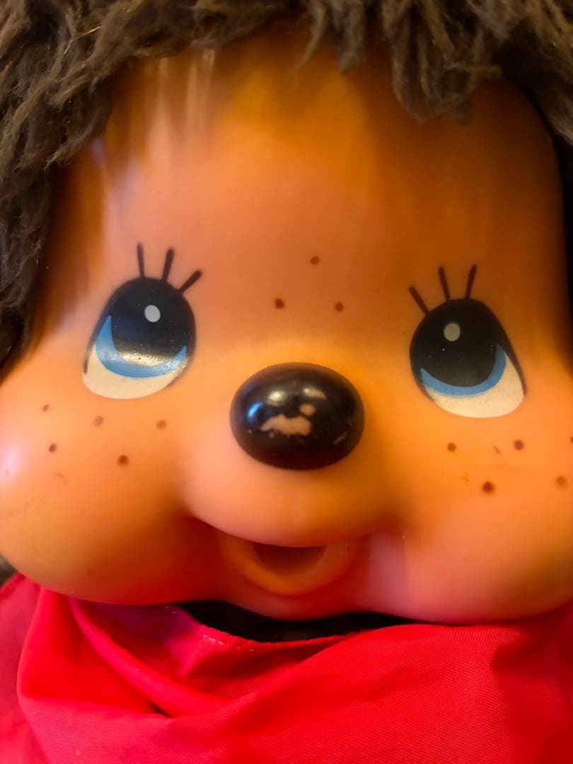 大きな　モンチッチ　青い目 昭和レトロ　1974 セキグチ　レア　希少