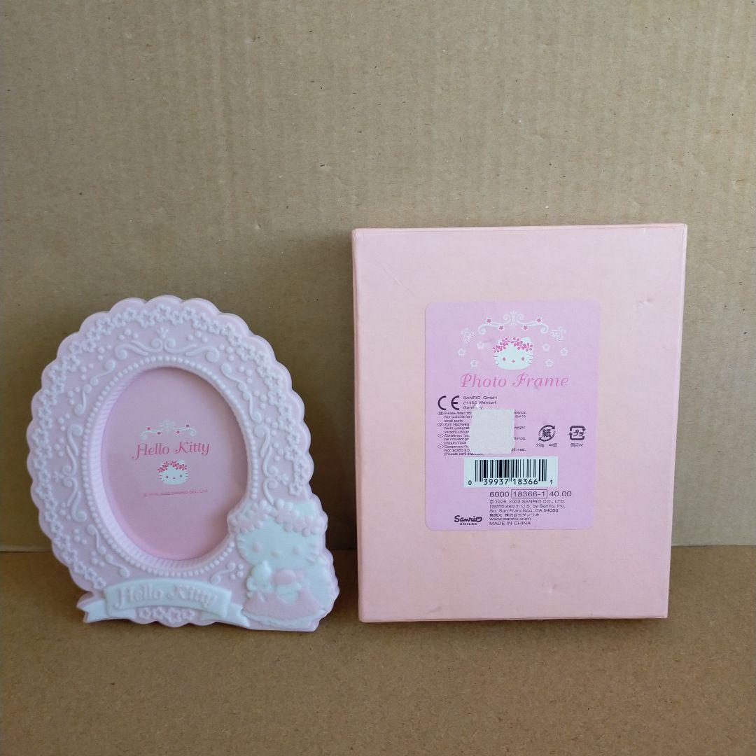 未使用 専用箱付き キティ アイシングクッキー フォトフレーム 小