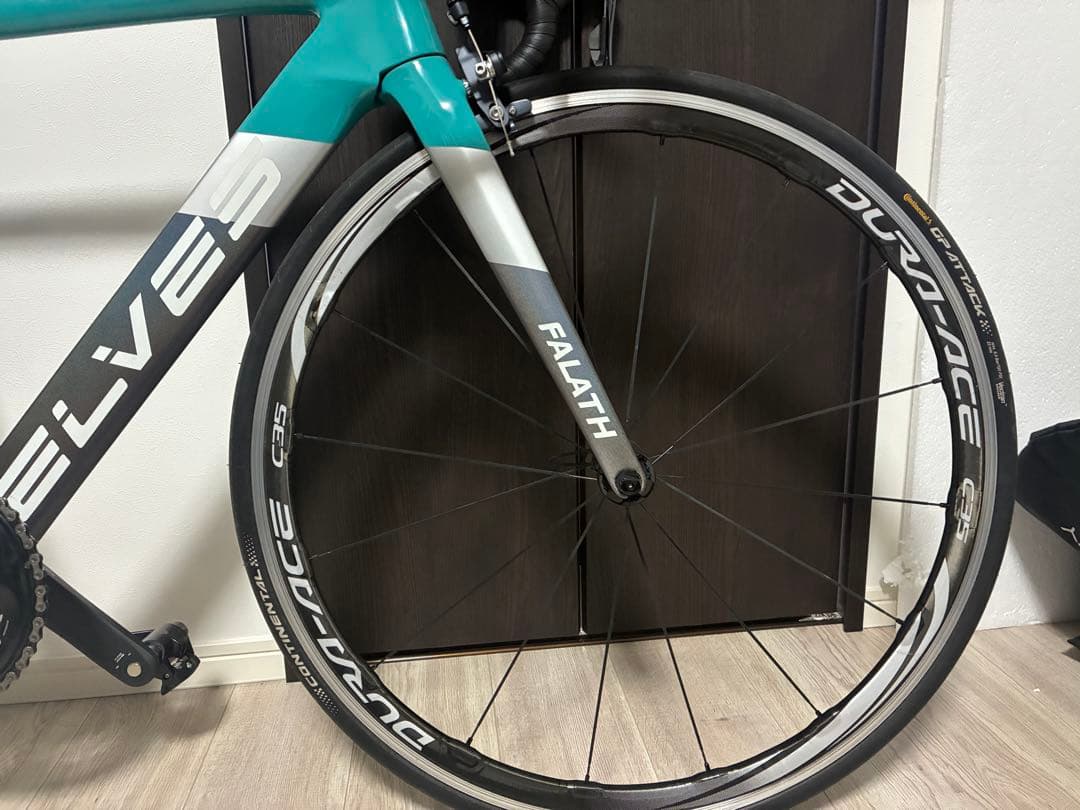 DURA-ACE wh-9000 C35 dt swissスキュワー付き