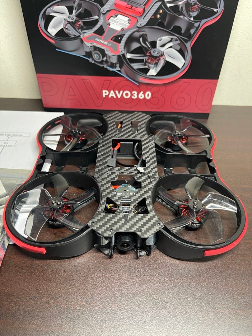 未飛行・未使用　BETA fpv Pavo360 @