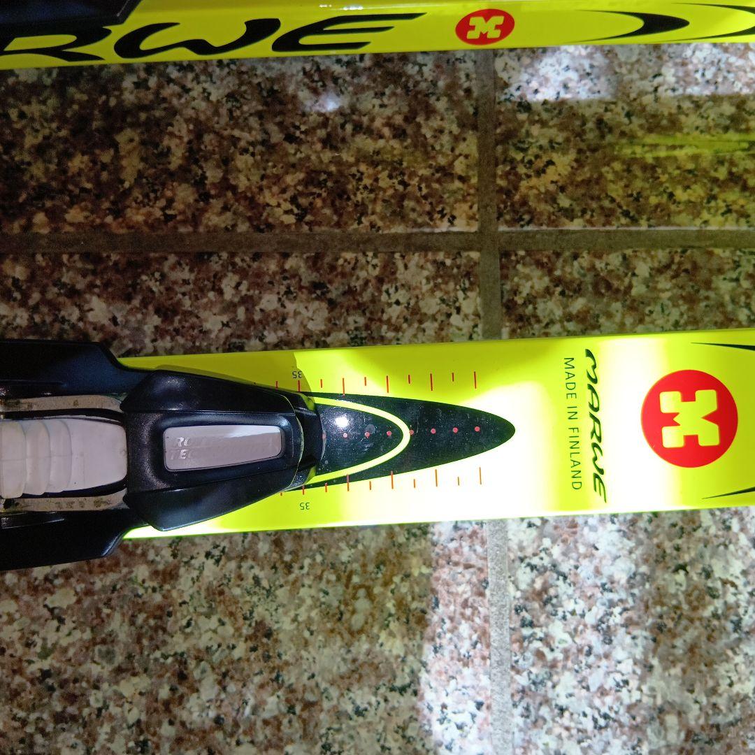 MARWE Pro Roller Skis イエロー/ブラック クラシカルタイプ