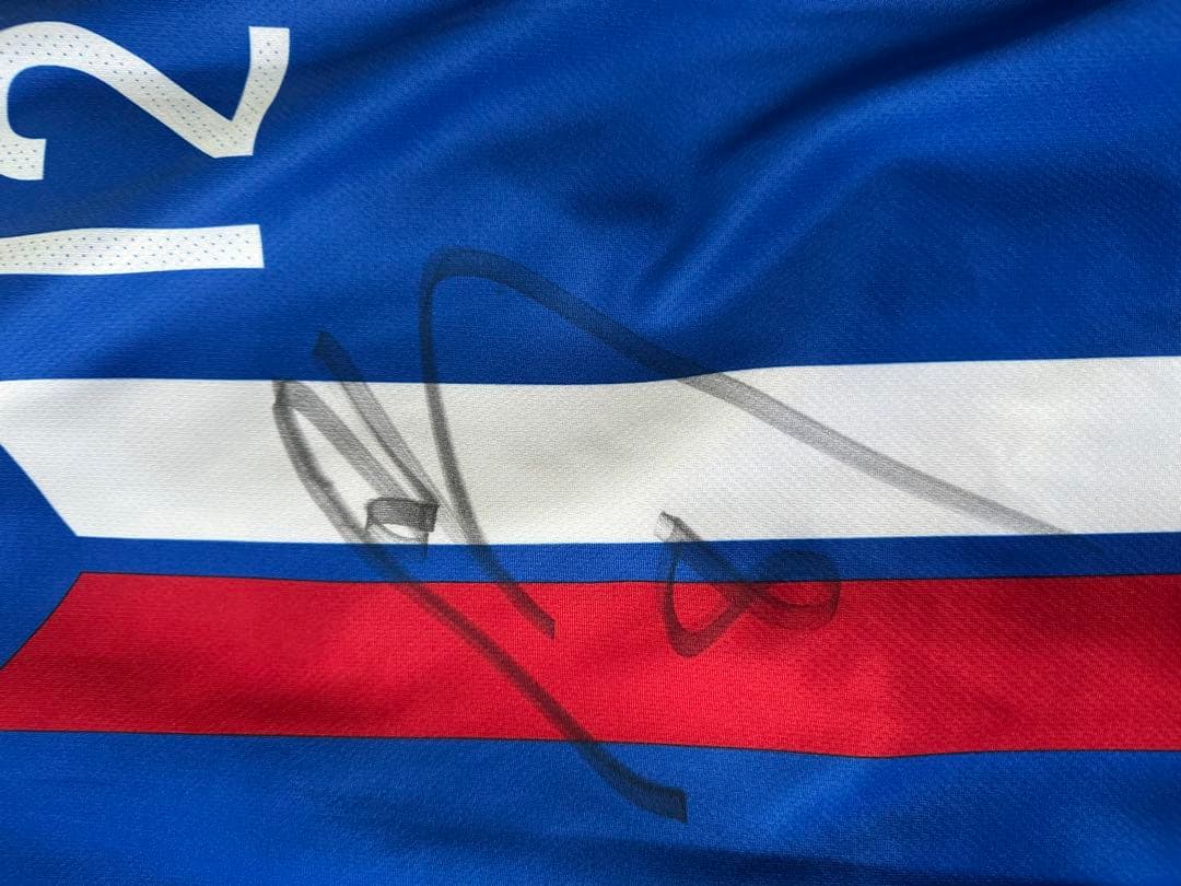 25thアニバーサリー横浜F・マリノス中町公祐選手直筆サイン入りユニフォーム