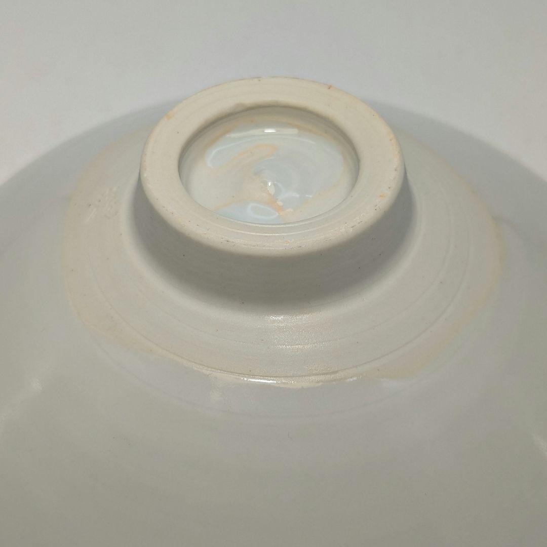 加藤巌 京焼 染付茶碗 共箱 木葉文 清水焼 抹茶碗 抹茶茶碗 茶道具 茶器