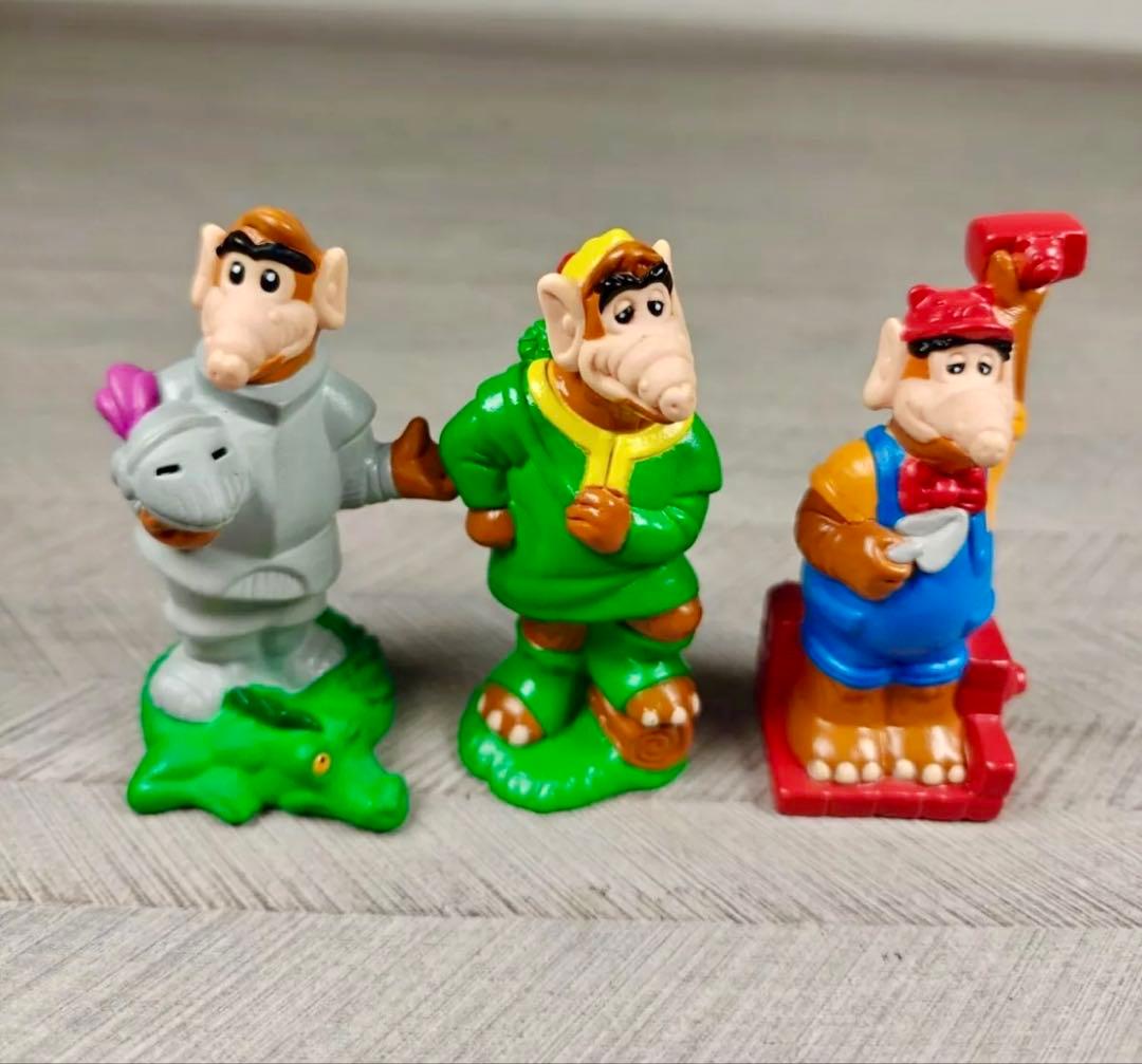 ALF Tales ウェンディーズミールトイ アルフ フィギュア6種ヴィンテージ