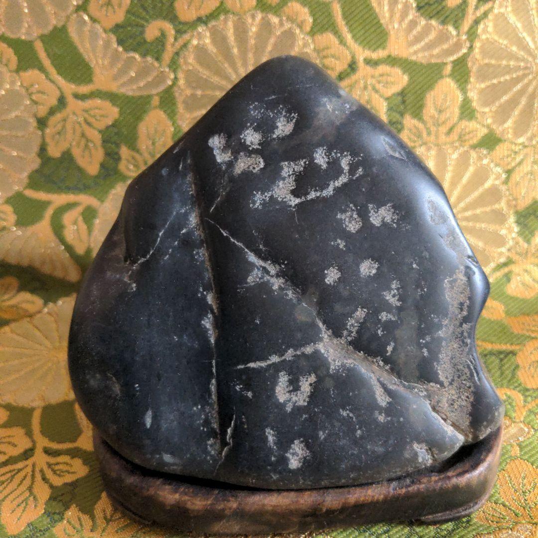 【最終価格】 水石　盆石　台座付