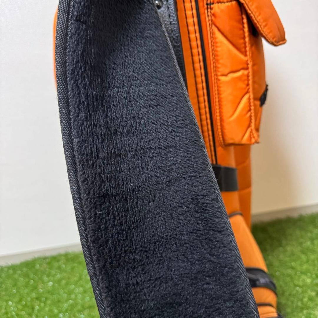 PEARLY GATES パーリーゲイツ キャディバッグ 9型 オレンジ