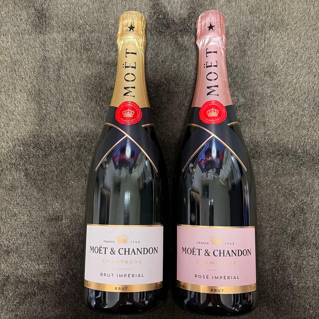 MOËT & CHANDON BRUT & ROSÉ セット