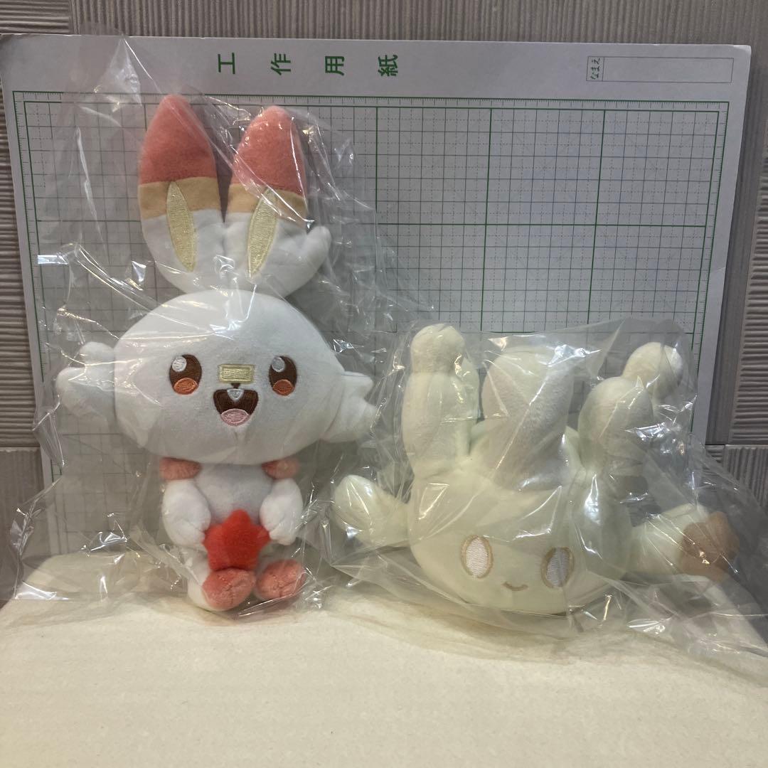 BANDAI＊ポケットモンスター・ポケピースぬいぐるみ８種まとめセット