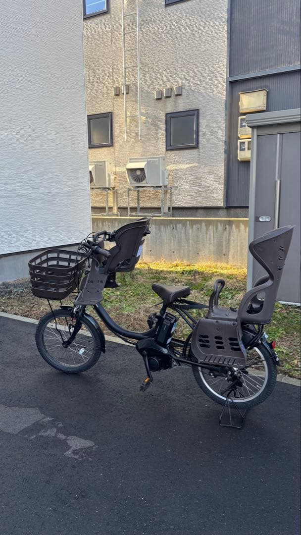 BRIDGESTONE 3人乗り用チャイルドシート付きアシスタC STD