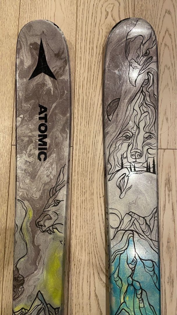 ATOMIC ベント BENT 85 アトミック スキー板 ビンディング セット