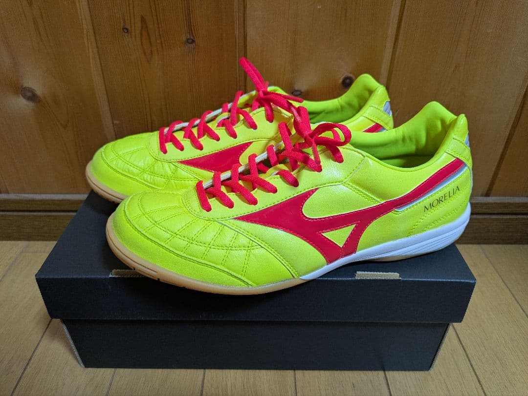 ミズノ モレリア サラ ジャパン IN 24.5cm 試し履き1回のみ 新品同様