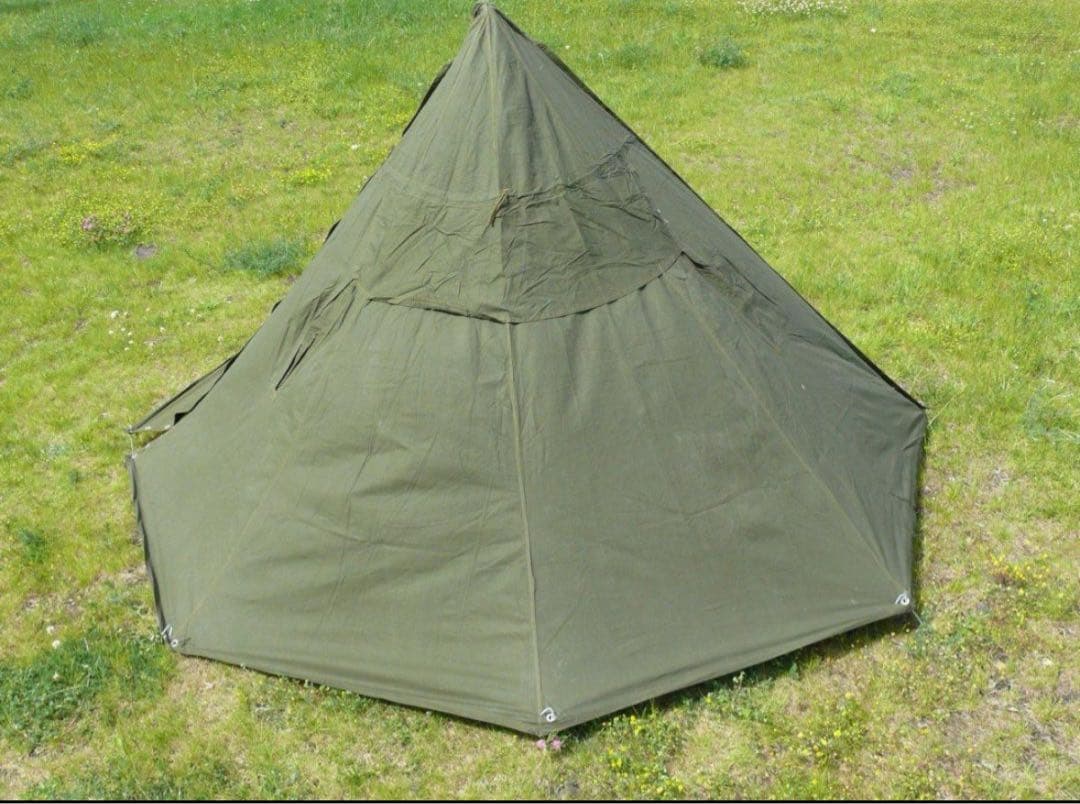 ポーランド軍幕　ポンチョテントサイズ２ 170-180