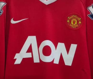 10/11 マンチェスター・ユナイテッド ホーム 長袖 10番 ルーニー