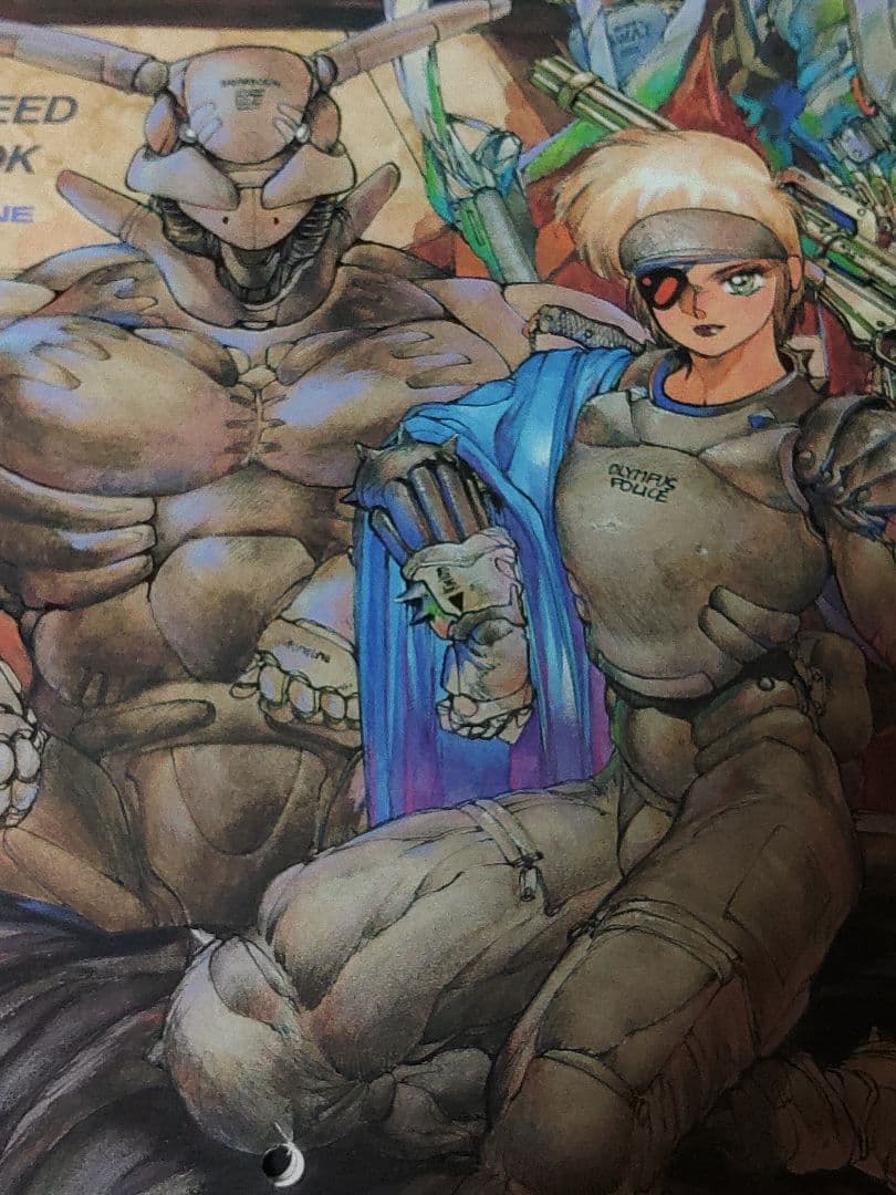 アップルシード　士郎正宗　カレンダー　1988 ドミニオン　攻殻機動隊