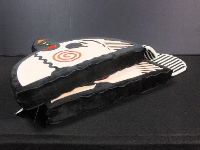 ラスト1点　現代美術 田名網敬一『グッズ ハテナちゃんクッション』1010D