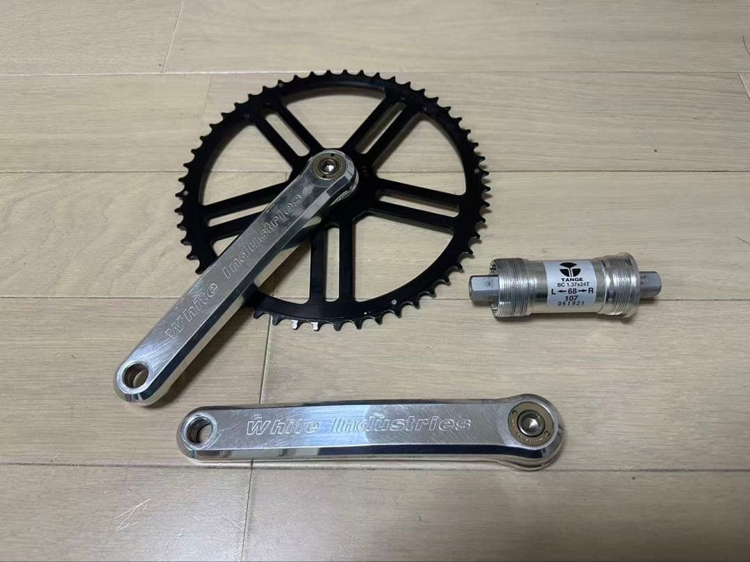 White Industries VBCクランク ポリッシュ170 52T 美品