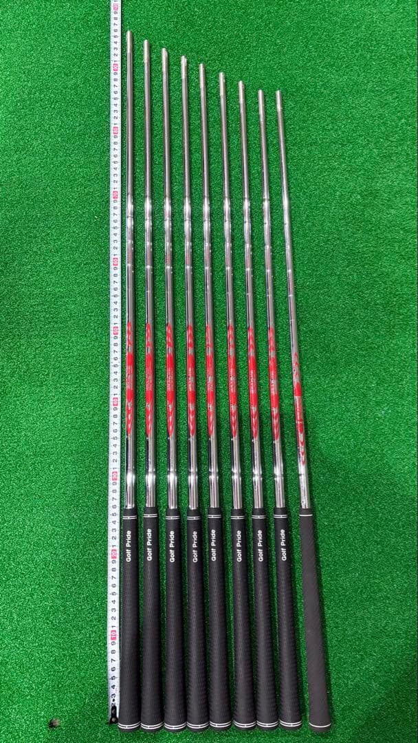 モーダスツアー システム3 125X 3~Pw 52 ° 9本セット