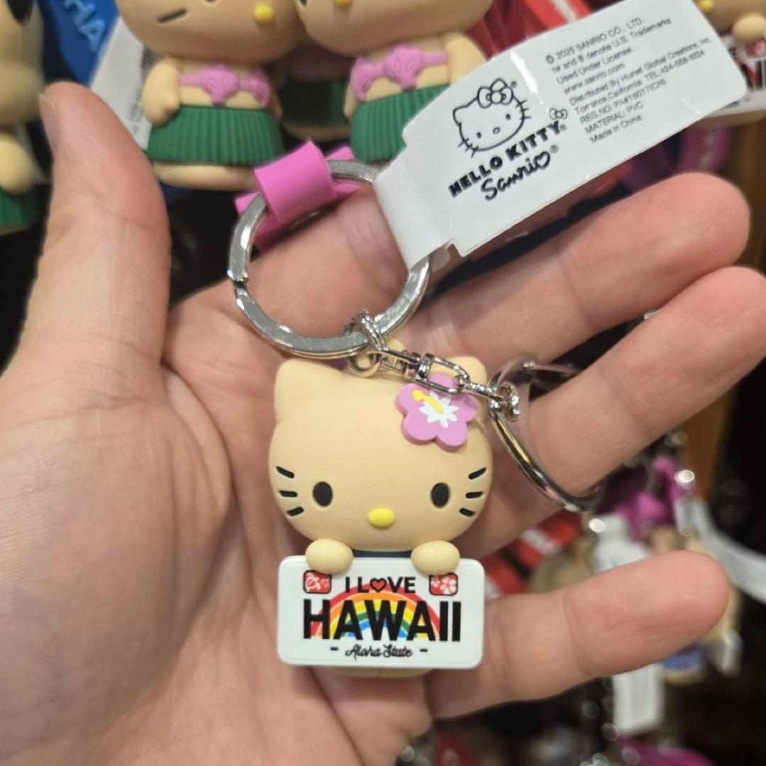 【新品】ハワイ限定 ハワイキティ マーメイドキティ キーホルダー ストラップ