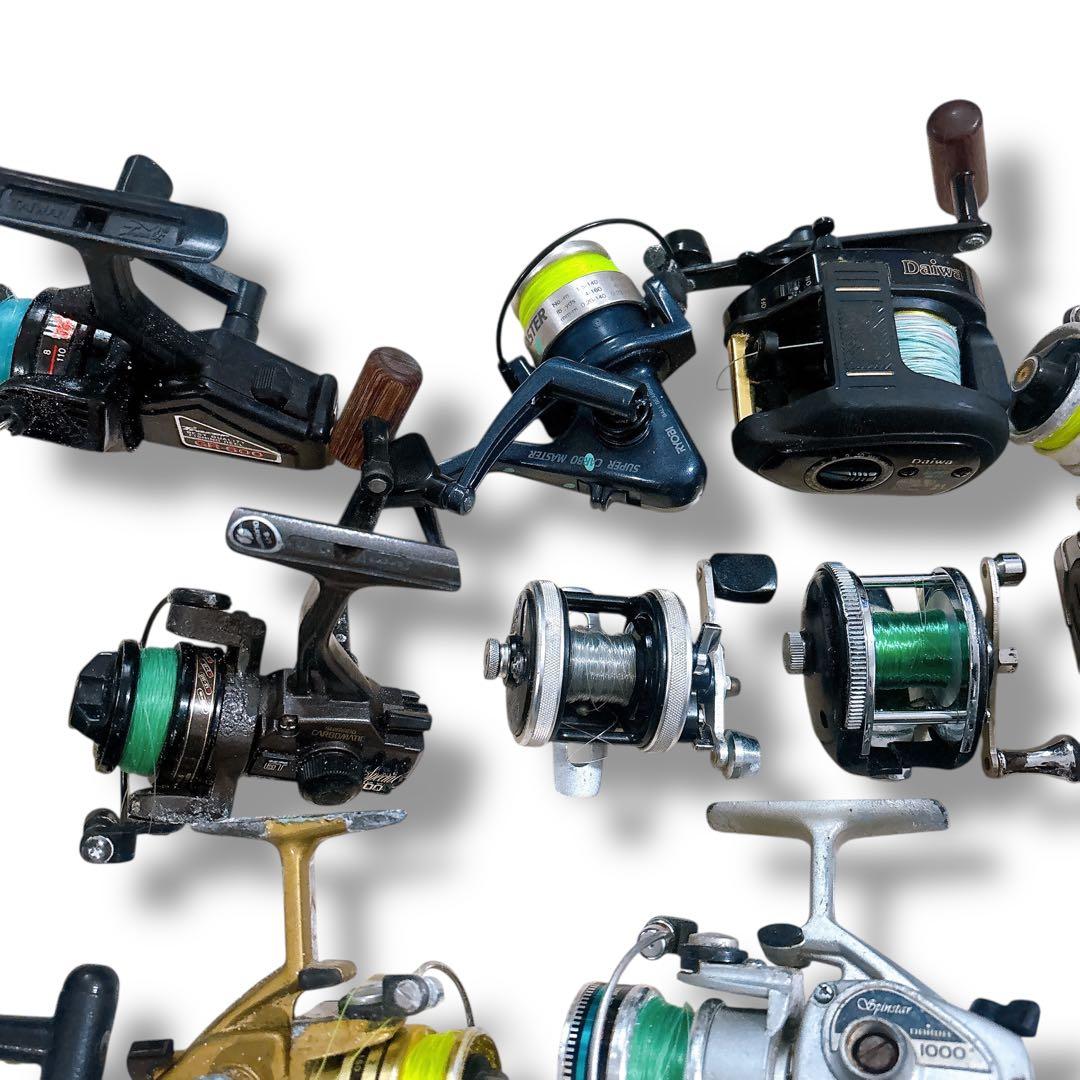 動作未確認 シマノ ダイワ SHIMANO DAIWA リール まとめ 15個