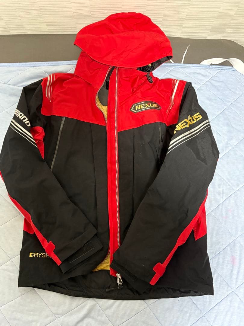 NEXUS レインウェアセット (赤/黒)